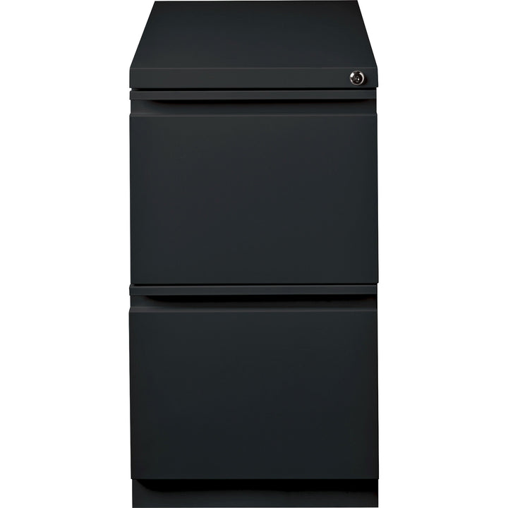 Image of Lorell Pedestal File, F/F, Mobile, 15"x19-7/8"x27-3/4", Black