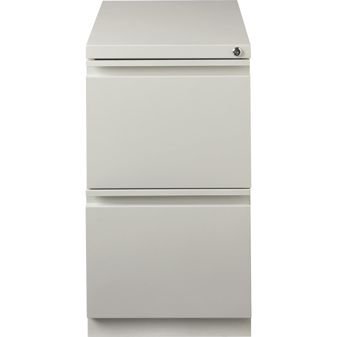 Image of Lorell Pedestal File, F/F, Mobile, 15"x19-7/8"x27-3/4", Light Gray