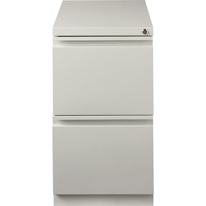 Image of Lorell Pedestal File, F/F, Mobile, 15"x19-7/8"x27-3/4", Light Gray