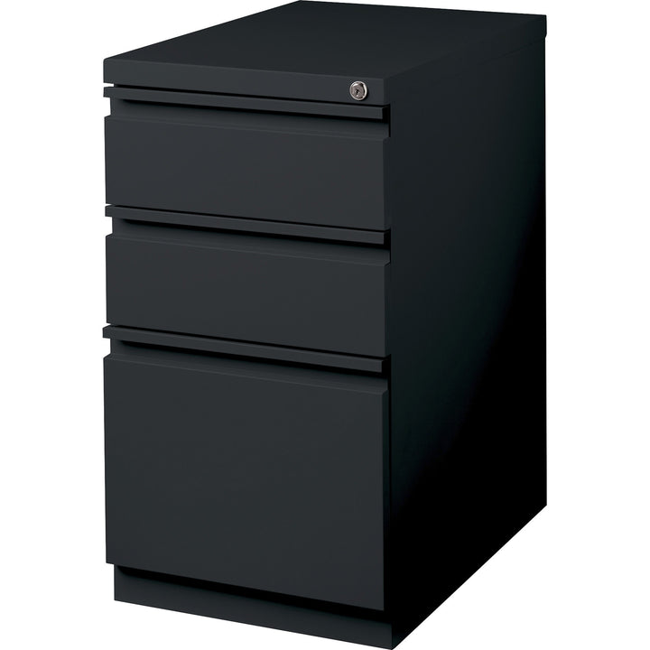 Image of Lorell 49527 23" Box/Box/File Mobile File Cabinet with Full-Width Pull