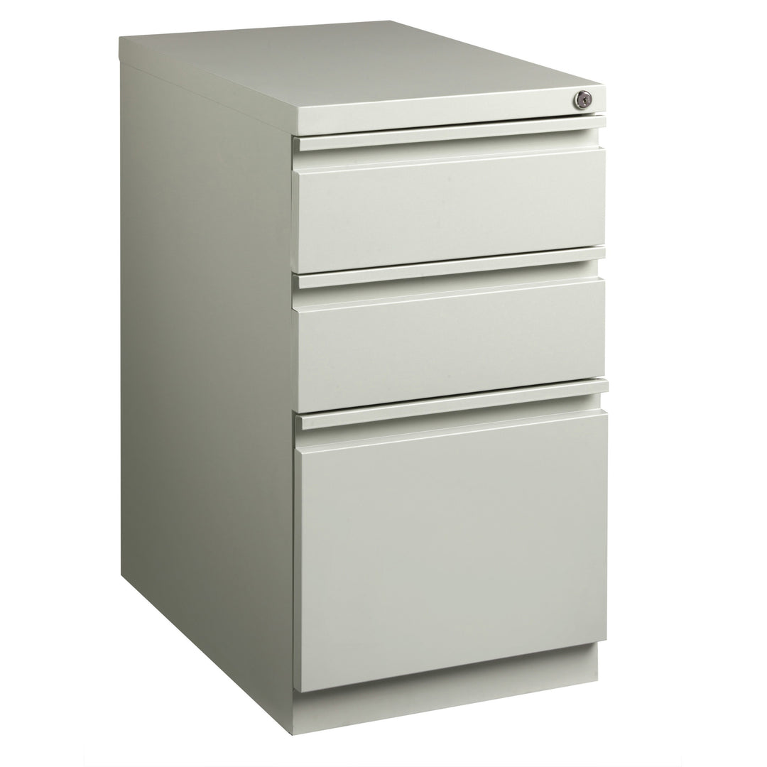 Image of Lorell Pedestal File, B/B/F, Mobile, 15"x22-7/8"x27-3/4", LGY