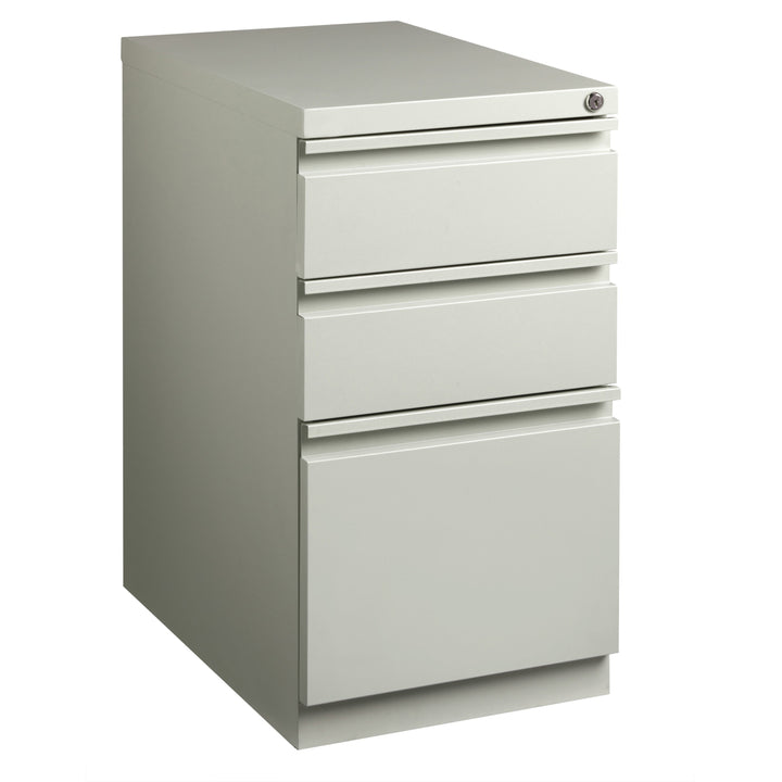 Image of Lorell Pedestal File, B/B/F, Mobile, 15"x22-7/8"x27-3/4", LGY