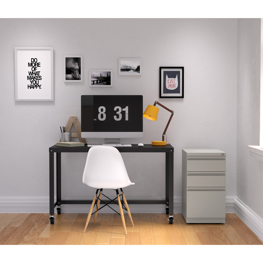 Image of Lorell Pedestal File, B/B/F, Mobile, 15"x22-7/8"x27-3/4", LGY
