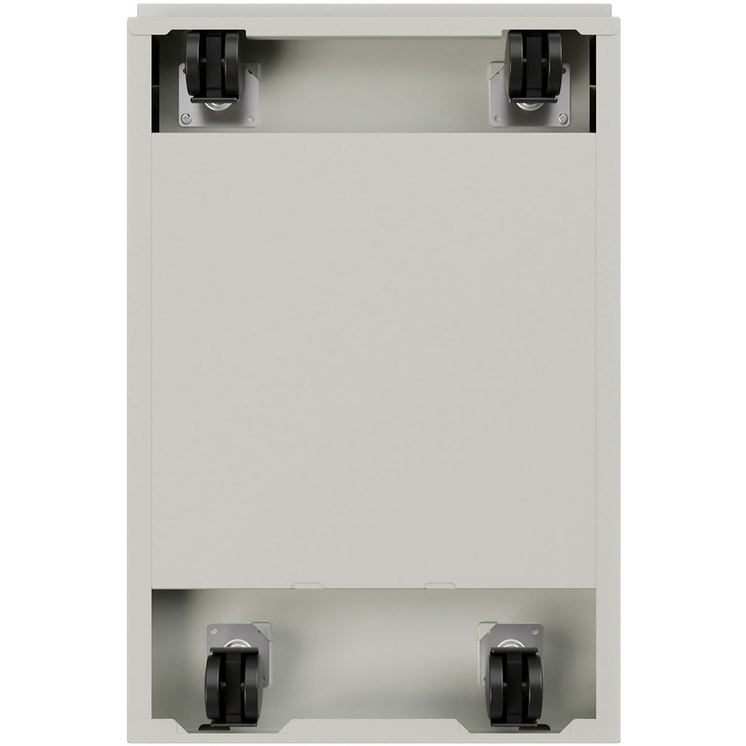 Image of Lorell Pedestal File, B/B/F, Mobile, 15"x22-7/8"x27-3/4", LGY