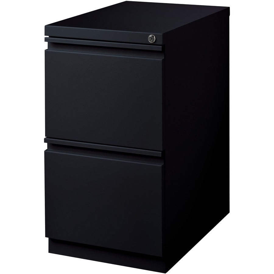 Image of Lorell Pedestal File, F/F, Mobile, 15"x22-7/8"x27-3/4", Black