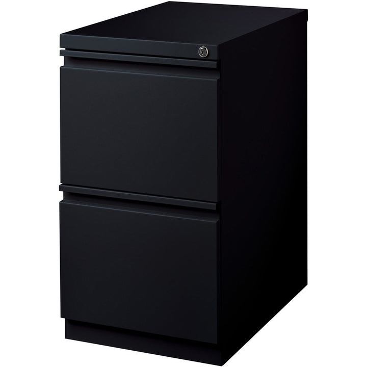 Image of Lorell Pedestal File, F/F, Mobile, 15"x22-7/8"x27-3/4", Black