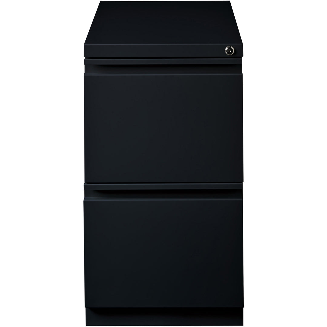 Image of Lorell Pedestal File, F/F, Mobile, 15"x22-7/8"x27-3/4", Black