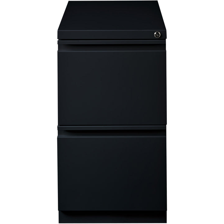 Image of Lorell Pedestal File, F/F, Mobile, 15"x22-7/8"x27-3/4", Black