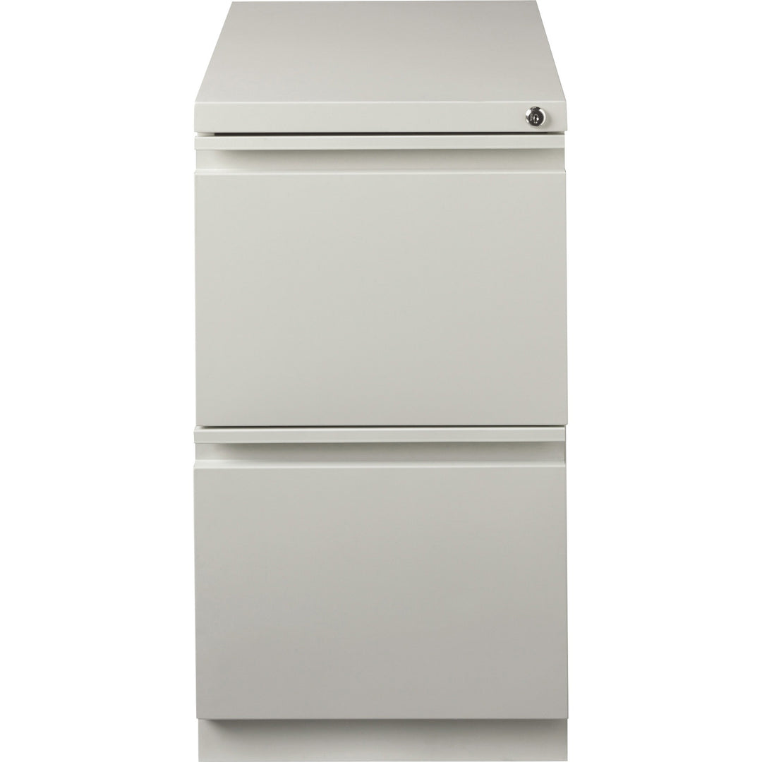 Image of Lorell Pedestal File, F/F, Mobile, 15"x22-7/8"x27-3/4", Light Gray