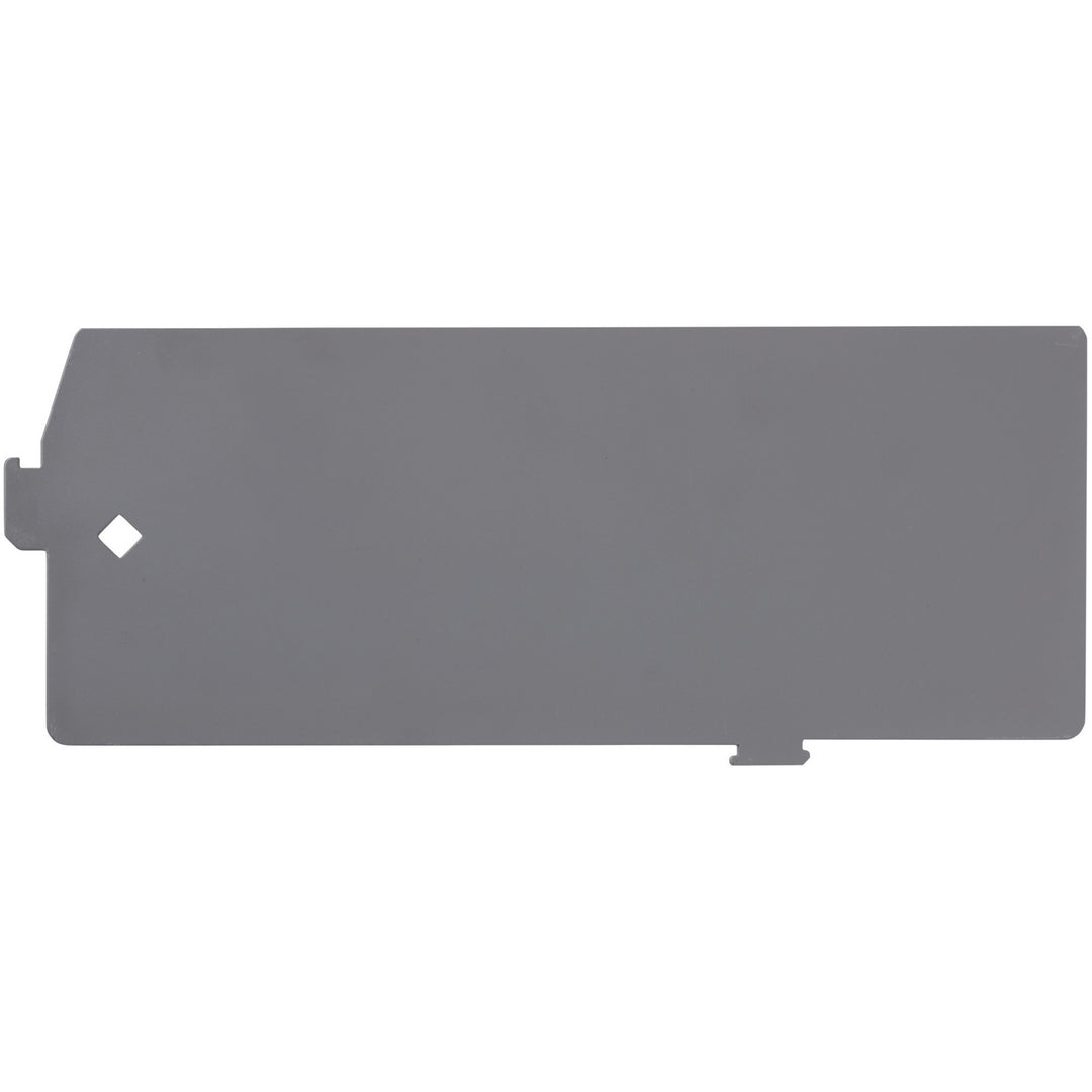 Image of Lorell Lateral Files Divider Kit, 12.38"x5", 10/BX, Platinum Gray