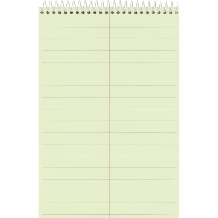 Image of Business Source Steno Notebooks, Pitman Ruled, 6"x9", 70 Shts, Green