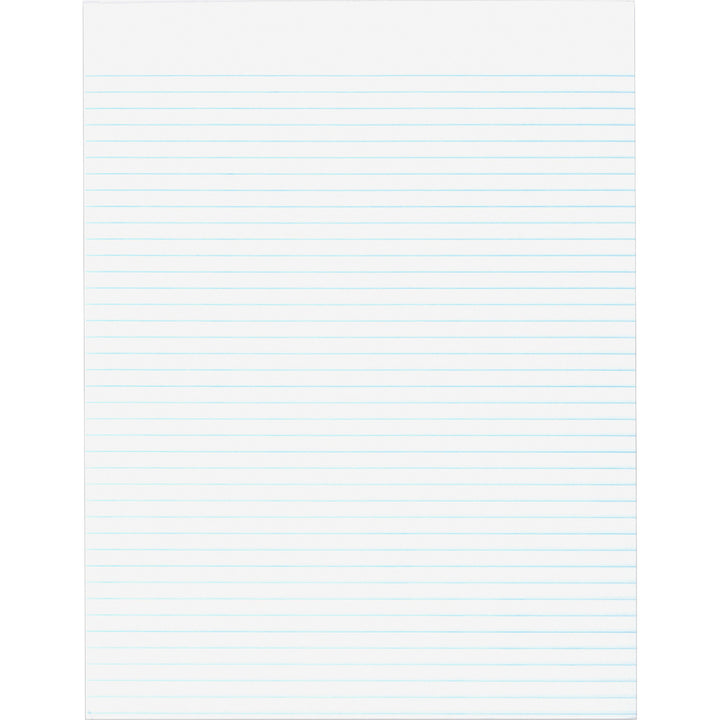 Image of Business Source Memorandum pads, 8-1/2"x11",Narrow Ruled, 50 Shts/PD, White