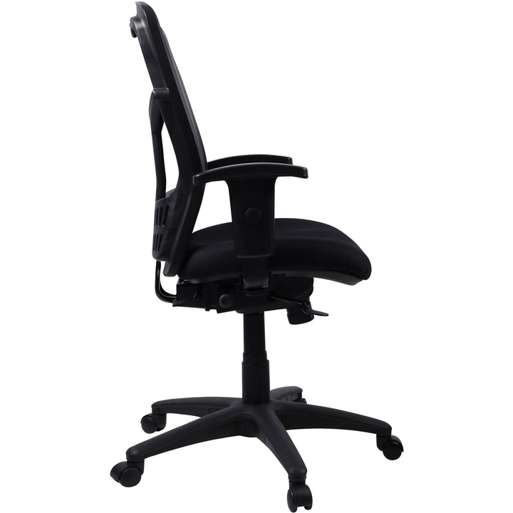 Image of Lorell High-Back Chair,Exec,Swivel,28-1/2"x28-1/2"x45",Black