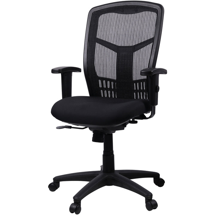 Image of Lorell High-Back Chair,Exec,Swivel,28-1/2"x28-1/2"x45",Black