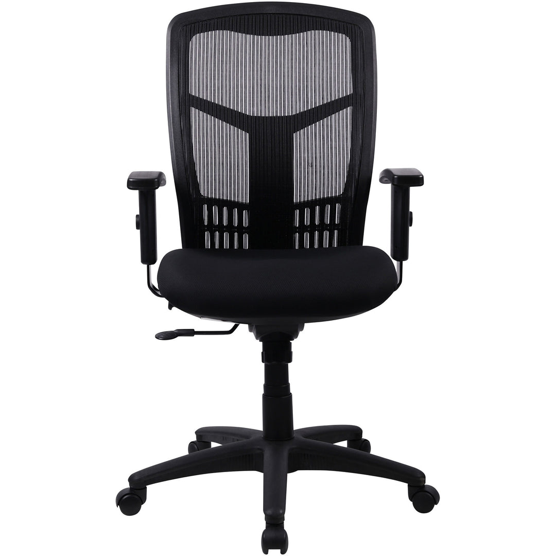 Image of Lorell High-Back Chair,Exec,Swivel,28-1/2"x28-1/2"x45",Black
