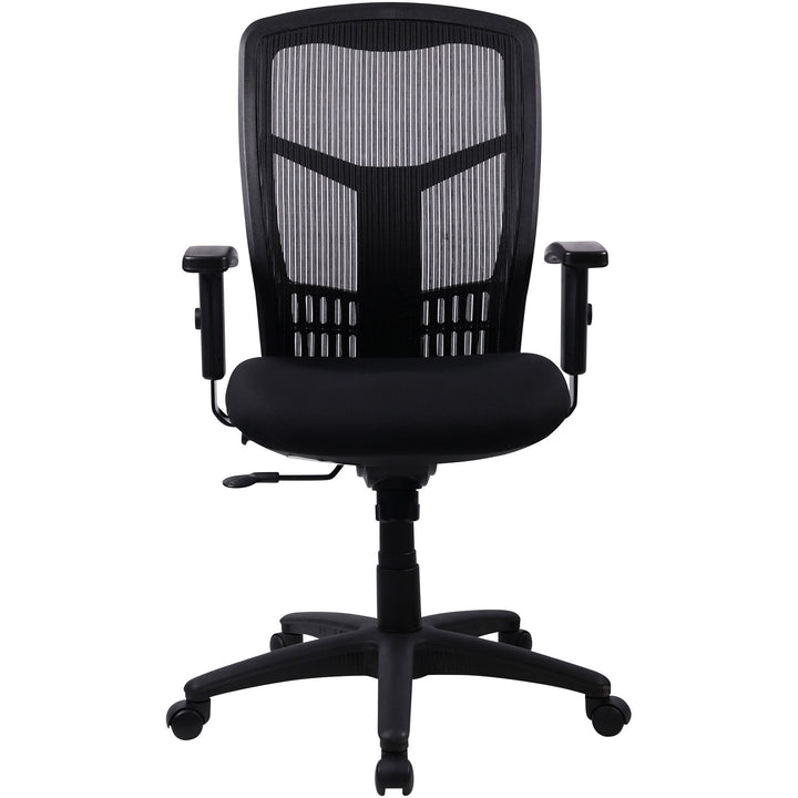 Image of Lorell High-Back Chair,Exec,Swivel,28-1/2"x28-1/2"x45",Black