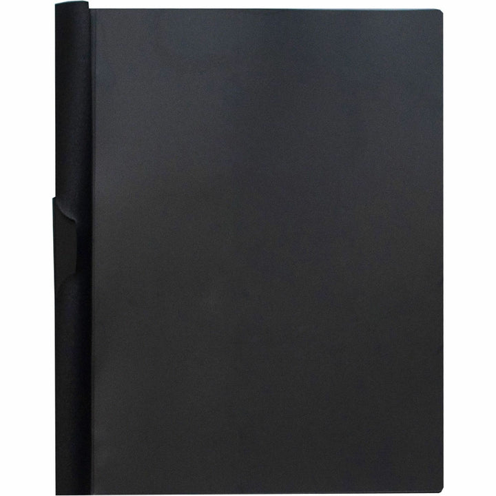 Image of Business Source Report Cover, Side Clip, 30 Sht Cap, 8-1/2"x11", Black