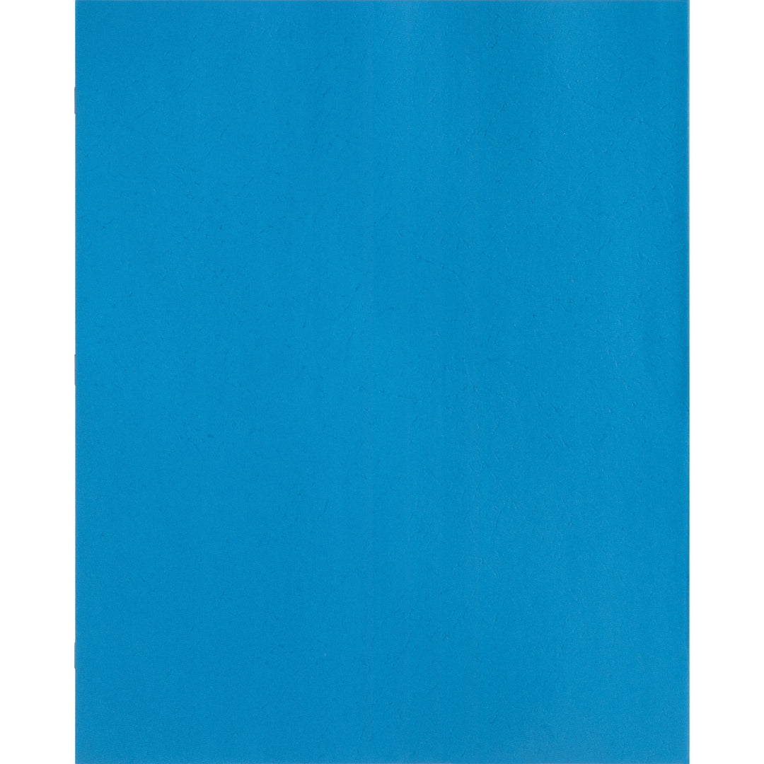 Image of Business Source 2-Pocket Folders, 100 Sh Cap, Ltr, 9-1/2"x11", 25/BX, LBE