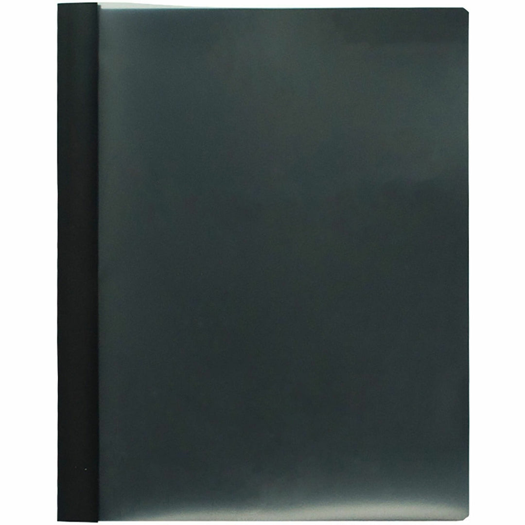 Image of Business Source Report Covers, Clear Front, 1/2" Cap, 8-1/2"x11", 25/BX, BK