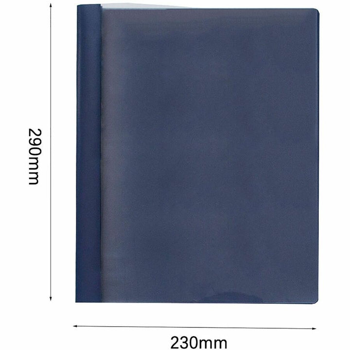Image of Business Source Report Covers, Clear Front, 1/2" Cap, 8-1/2"x11", 25/BX, DBE