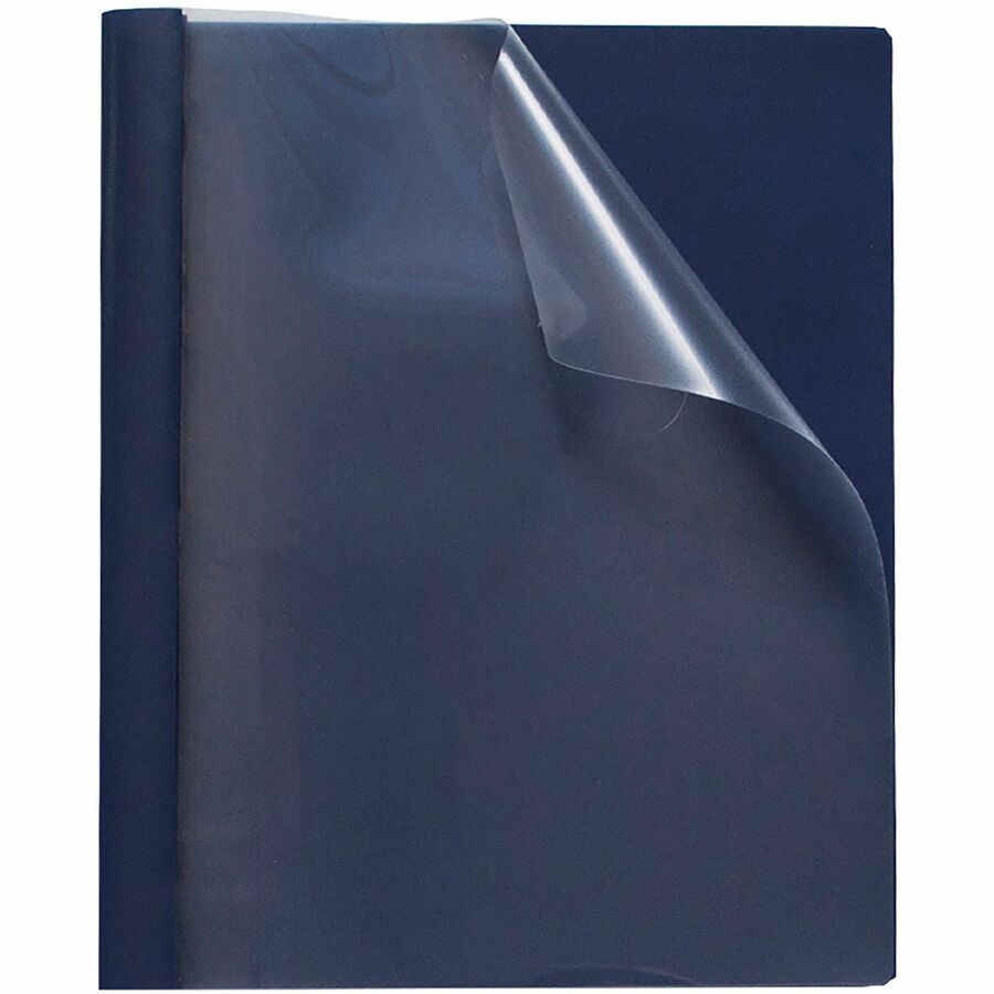Image of Business Source Report Covers, Clear Front, 1/2" Cap, 8-1/2"x11", 25/BX, DBE