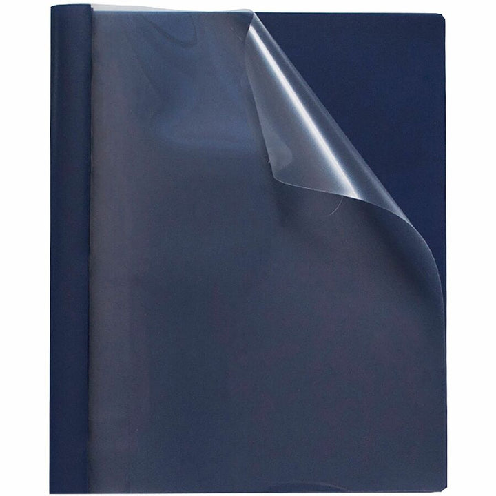 Image of Business Source Report Covers, Clear Front, 1/2" Cap, 8-1/2"x11", 25/BX, DBE