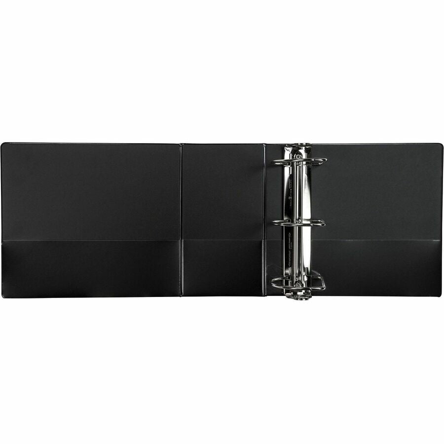Image of Samsill® Nonstick D-Ring View Binder, 3 Rings, 6" Capacity, 11 X 8.5, Black