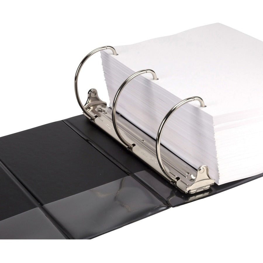 Image of Samsill® Nonstick D-Ring View Binder, 3 Rings, 6" Capacity, 11 X 8.5, Black