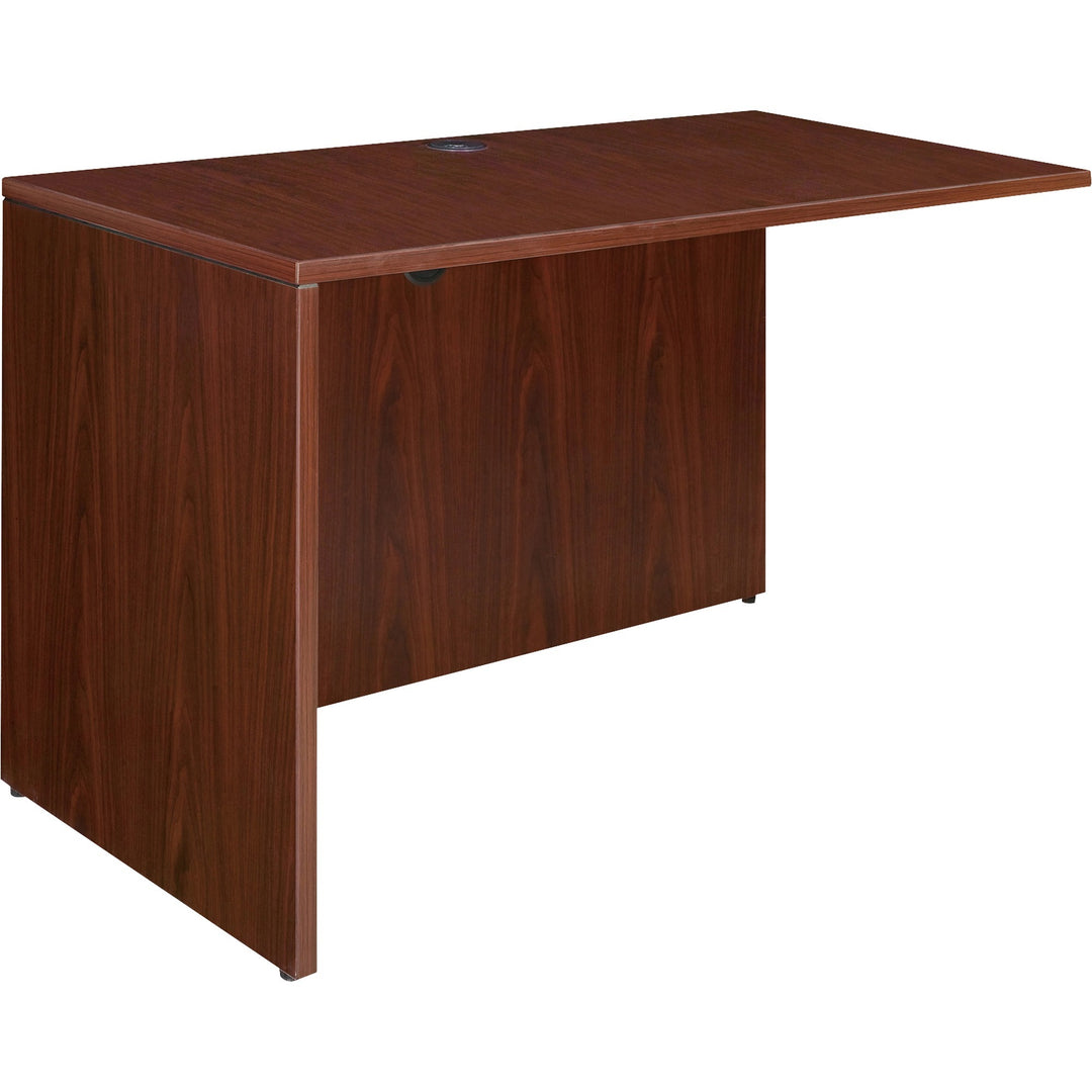 Image of Lorell Return Shell, Rectangular, 42"x24"x29-1/2", Mahogany