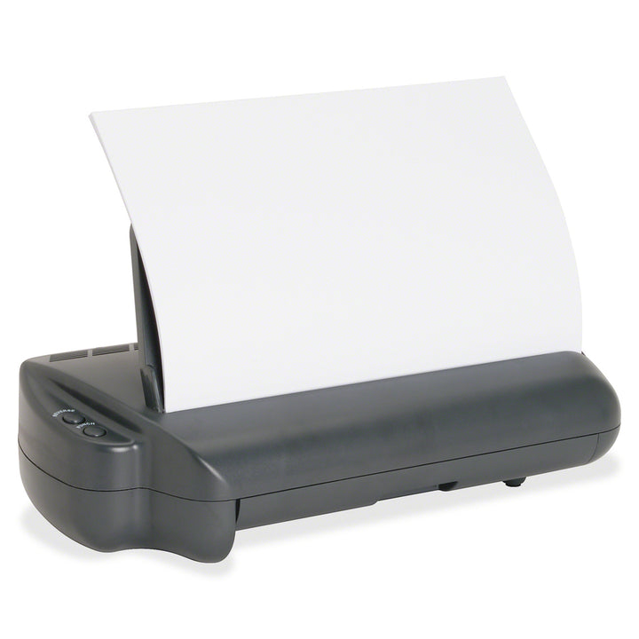 Image of Business Source Electric 3H Punch,1/4", 30 Sht Cap,17-3/4"x5-1/4"x8-1/4", GY