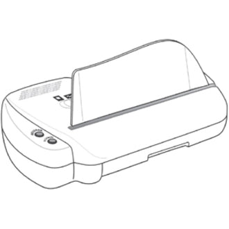 Image of Business Source Electric 3H Punch,1/4", 30 Sht Cap,17-3/4"x5-1/4"x8-1/4", GY