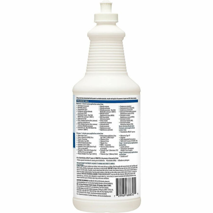 Image of Clorox 68832 Healthcare Pull-Top Bleach Germicidal Cleaner