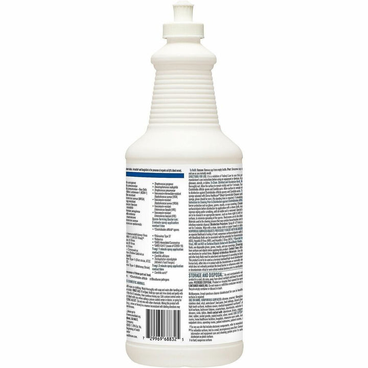 Image of Clorox 68832 Healthcare Pull-Top Bleach Germicidal Cleaner