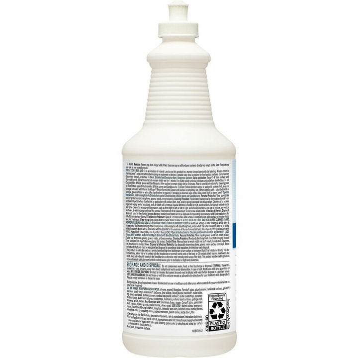 Image of Clorox 68832 Healthcare Pull-Top Bleach Germicidal Cleaner