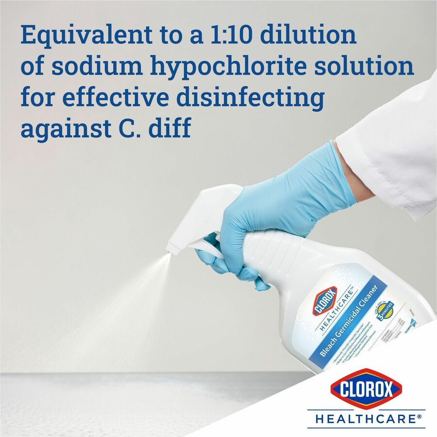 Image of Clorox 68832 Healthcare Pull-Top Bleach Germicidal Cleaner