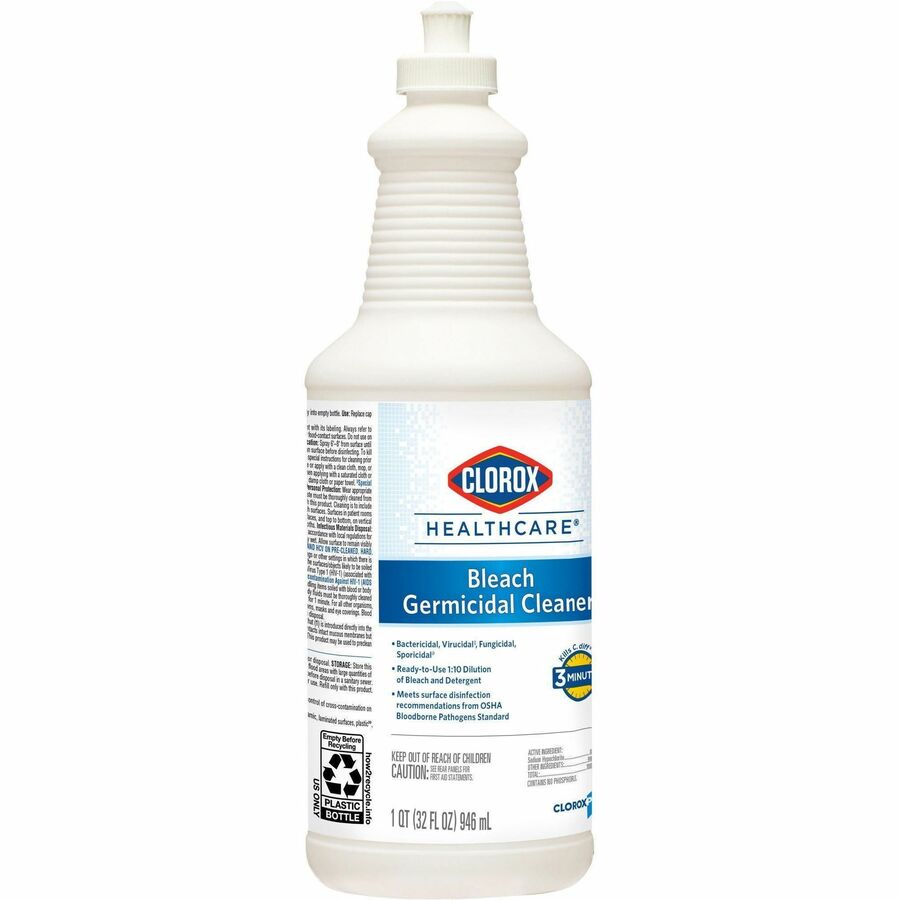 Image of Clorox 68832 Healthcare Pull-Top Bleach Germicidal Cleaner