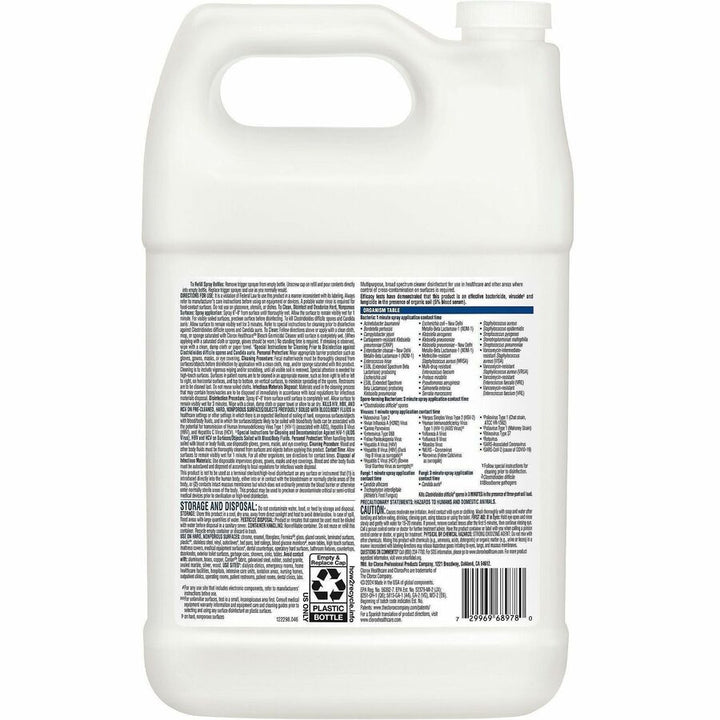 Image of Clorox 68978 Healthcare Bleach Germicidal Cleaner Refill