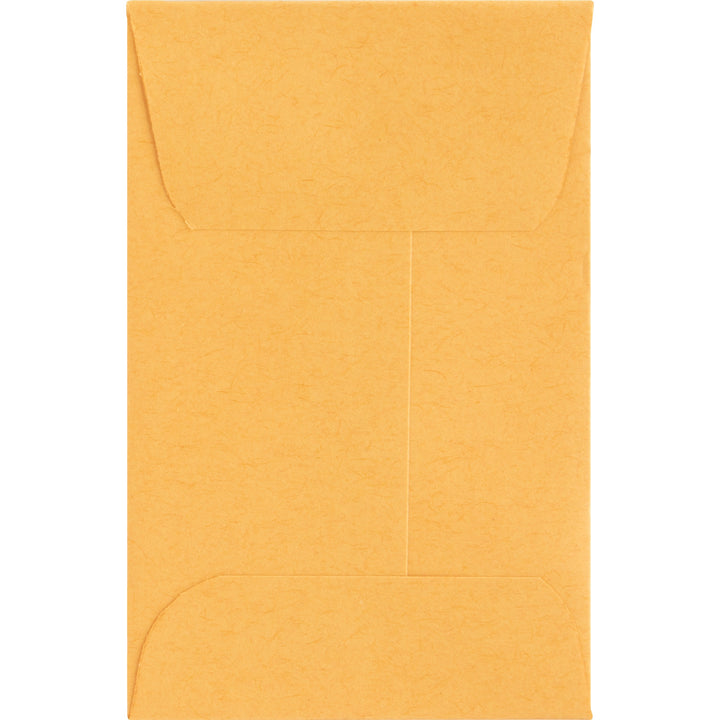 Image of Business Source Coin Envelopes, No.1, 20lb., 500/BX, 2-1/4"x3-1/2", Kraft