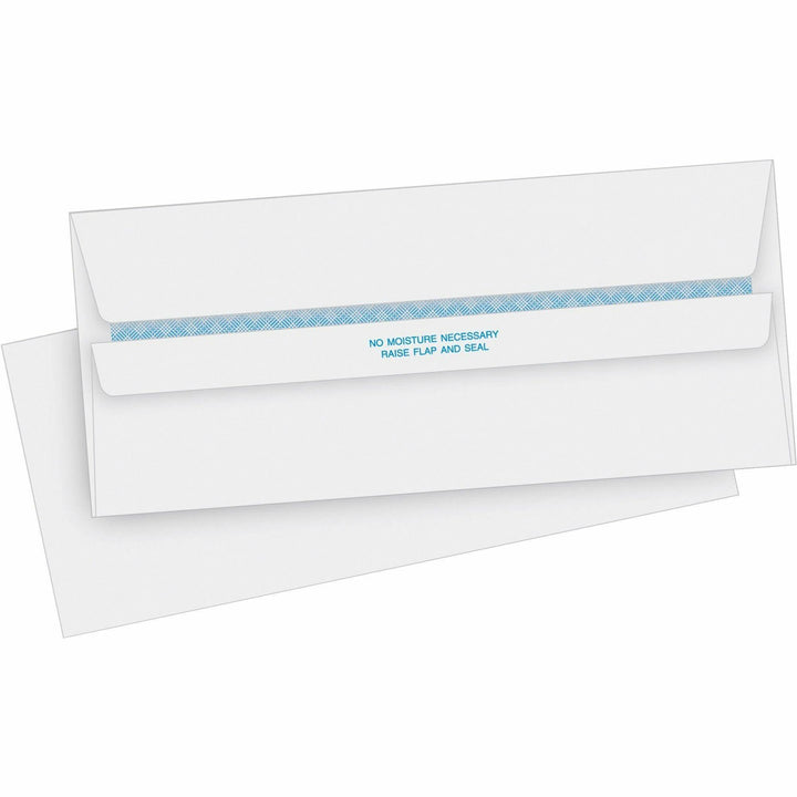 Image of Business Source Self Seal Envelopes, Tint, No.10, 4-1/2"x9-1/2", 500/BX,WE