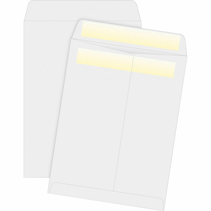 Image of Business Source Catalog Envelopes,Press/Seal,28lb,9"x12",100/BX,WE Wove