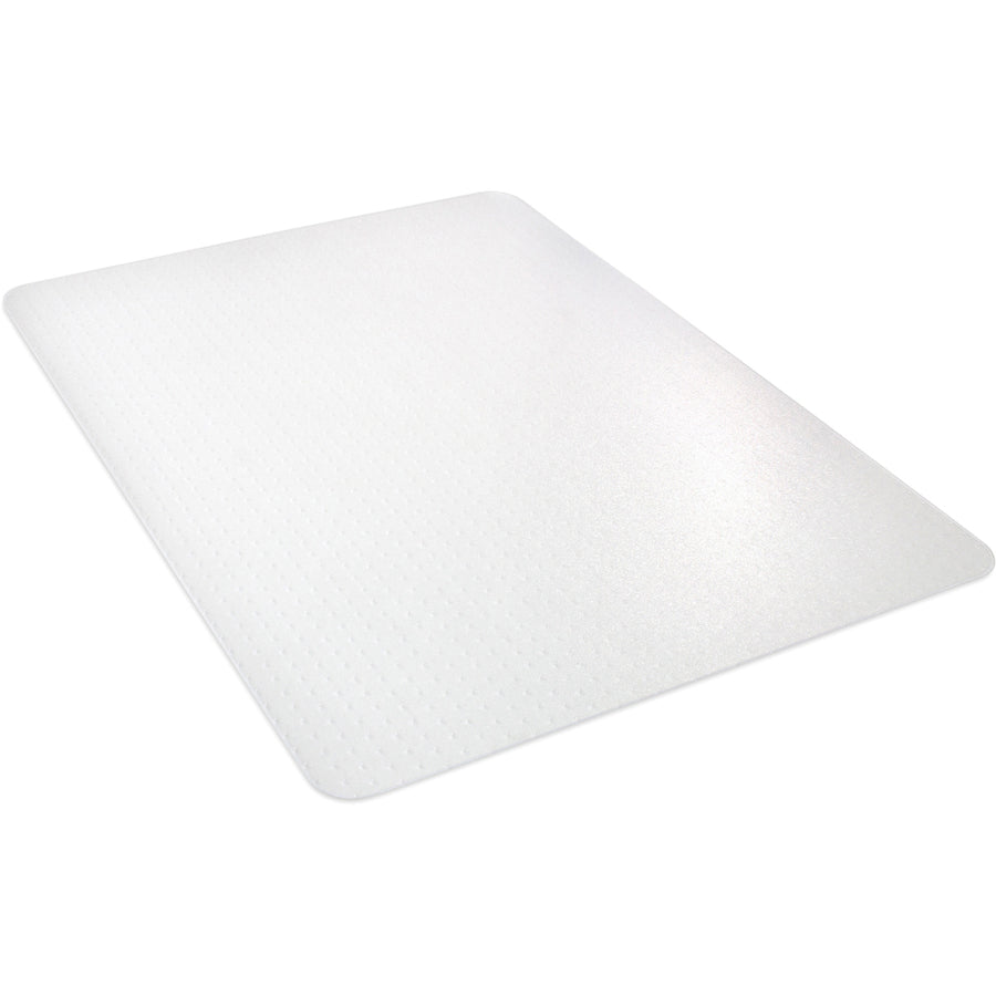 Image of deflecto® All Day Use Chair Mat - All Carpet Types, 45 X 53, Rectangle, Clear