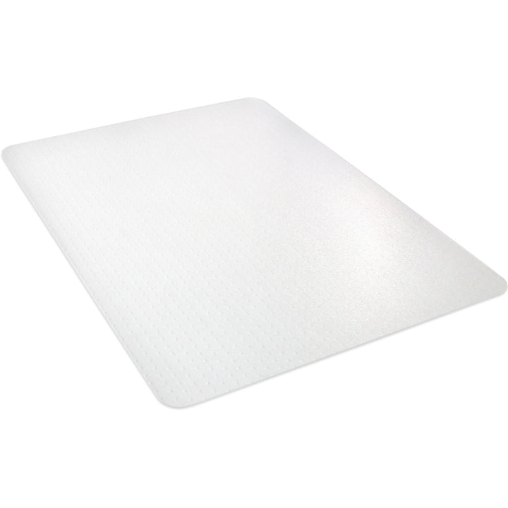 Image of deflecto® All Day Use Chair Mat - All Carpet Types, 45 X 53, Rectangle, Clear