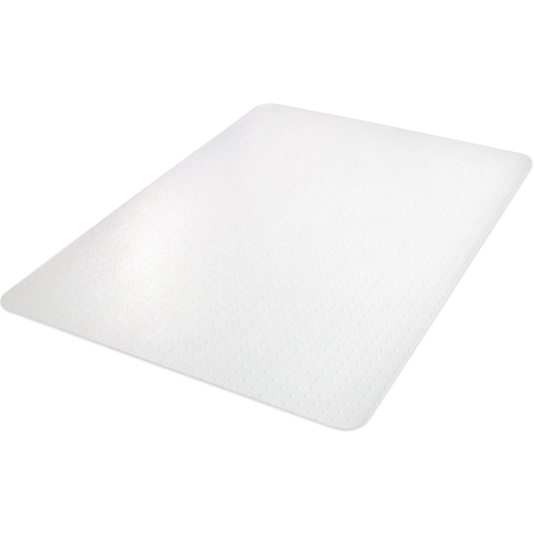 Image of deflecto® All Day Use Chair Mat - All Carpet Types, 45 X 53, Rectangle, Clear