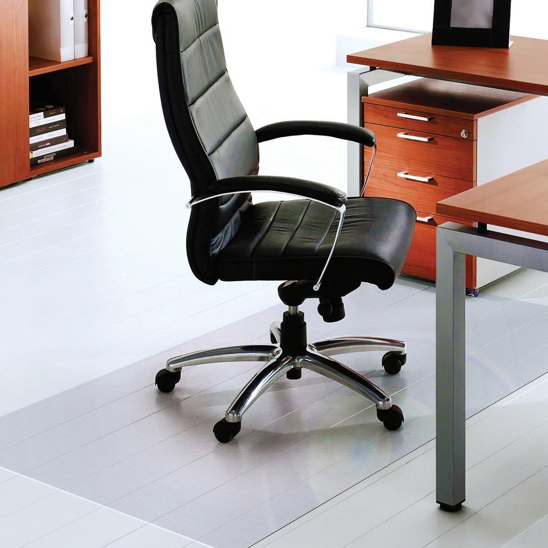Image of Floortex® Cleartex Ultimat Xxl Polycarbonate Chair Mat For Hard Floors, 60 X 79, Clear