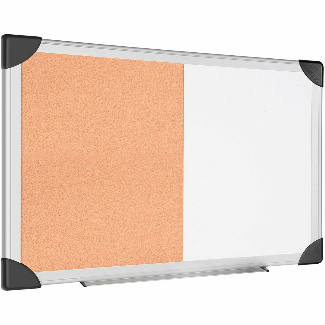 Image of Lorell Combo Board, Dry-Erase/Cork, 18"x24", Aluminum Frame