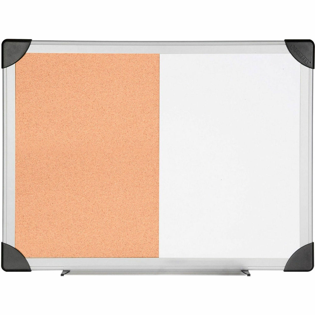 Image of Lorell Combo Board, Dry-Erase/Cork, 24"x36", Aluminum Frame