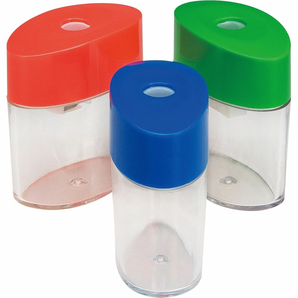Image of Integra Plastic Sharpener, Oval, 2-1/8", Assorted