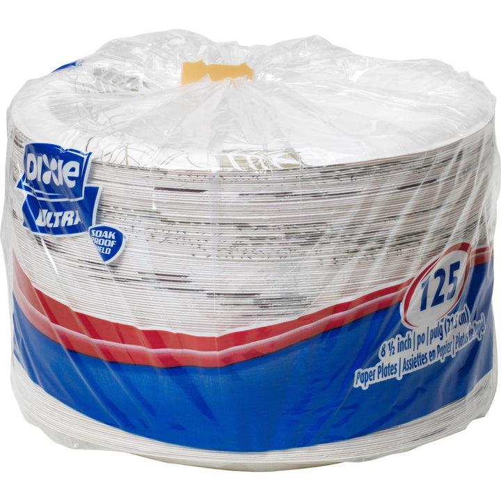 Image of Dixie® Plates,Extra Heavy Weight,8-1/2",125/PK,4PK/CT,Pathways/WE