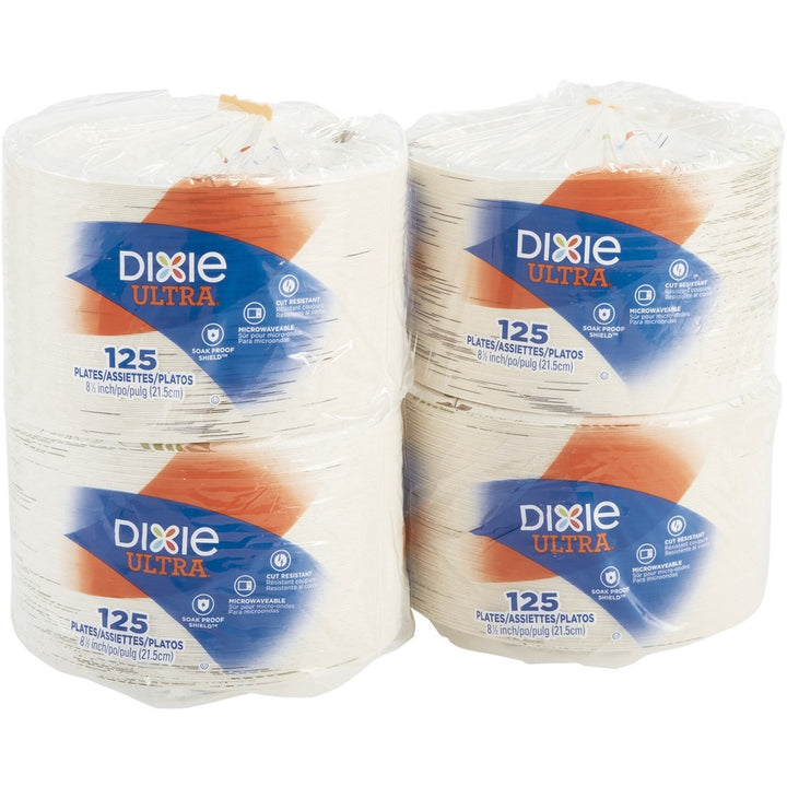 Image of Dixie® Plates,Extra Heavy Weight,8-1/2",125/PK,4PK/CT,Pathways/WE