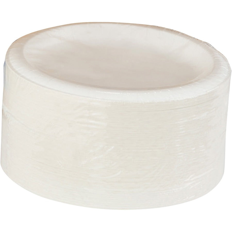 Image of Dixie® Plates, Heavyweight, 8-1/8",125/PK,4PK/CT,Pathways/WE